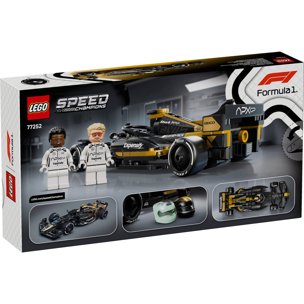 【高雄天利鄭姐】缺貨中可官方LINE登記！樂高 77252 賽車 Speed 系列《F1® 電影》APXGP 車隊賽車-細節圖3