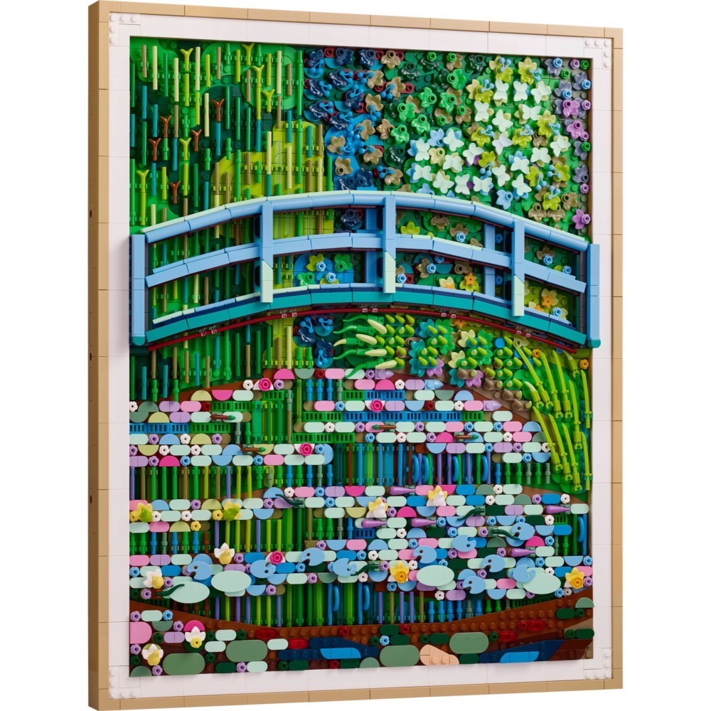 【高雄天利鄭姐】樂高 31220 藝術 ART 系列 - 克勞德．莫內－〈睡蓮池上的拱橋〉-細節圖2