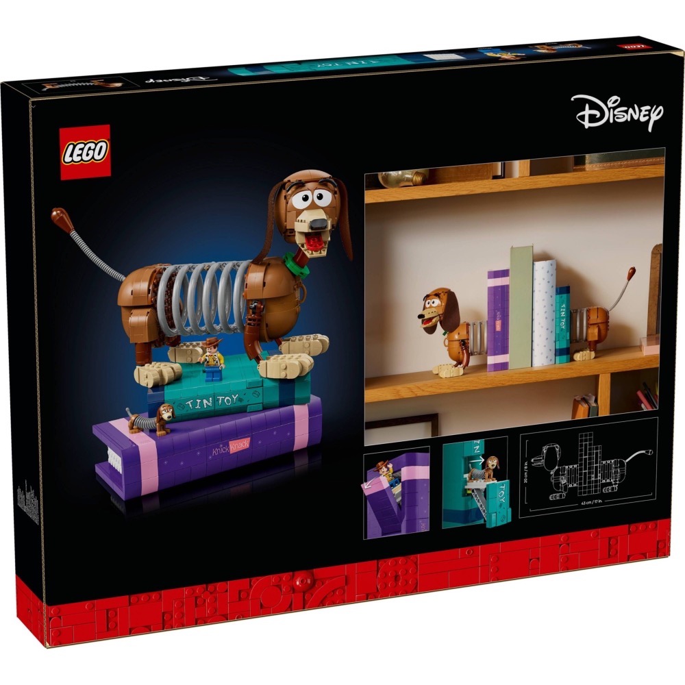 【高雄天利鄭姐】樂高 43301 迪士尼 Disney™ 系列 - 玩具總動員彈簧狗書擋-細節圖3