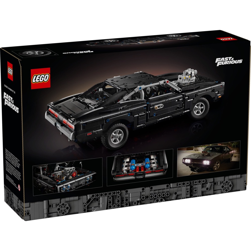【高雄天利鄭姐】限時特價！樂高 42231 科技系列 玩命關頭 Dodge Charger R/T 汽車-細節圖2