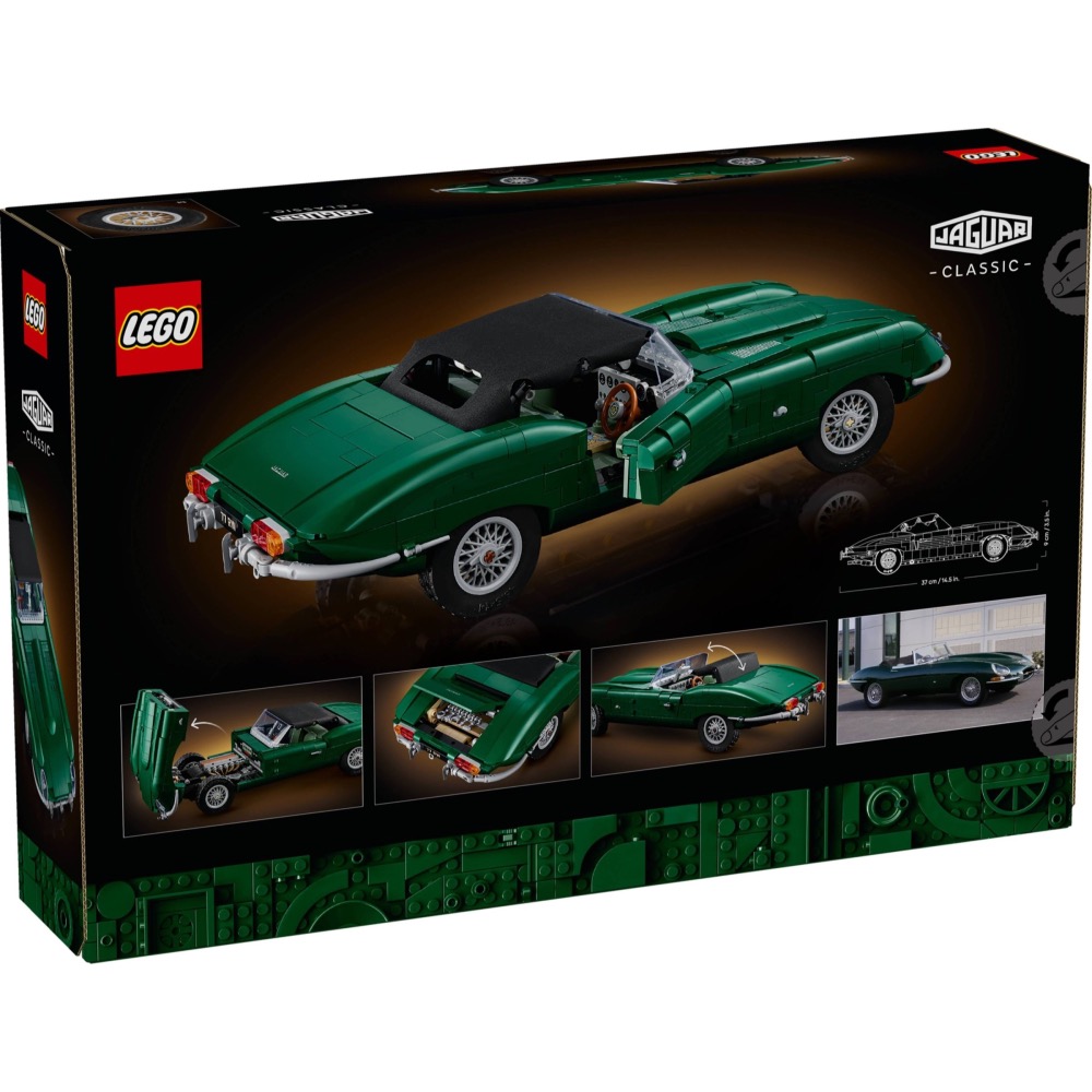 【高雄天利鄭姐】樂高 LEGO 11381 Jaguar E-Type ICONS™系列-細節圖3
