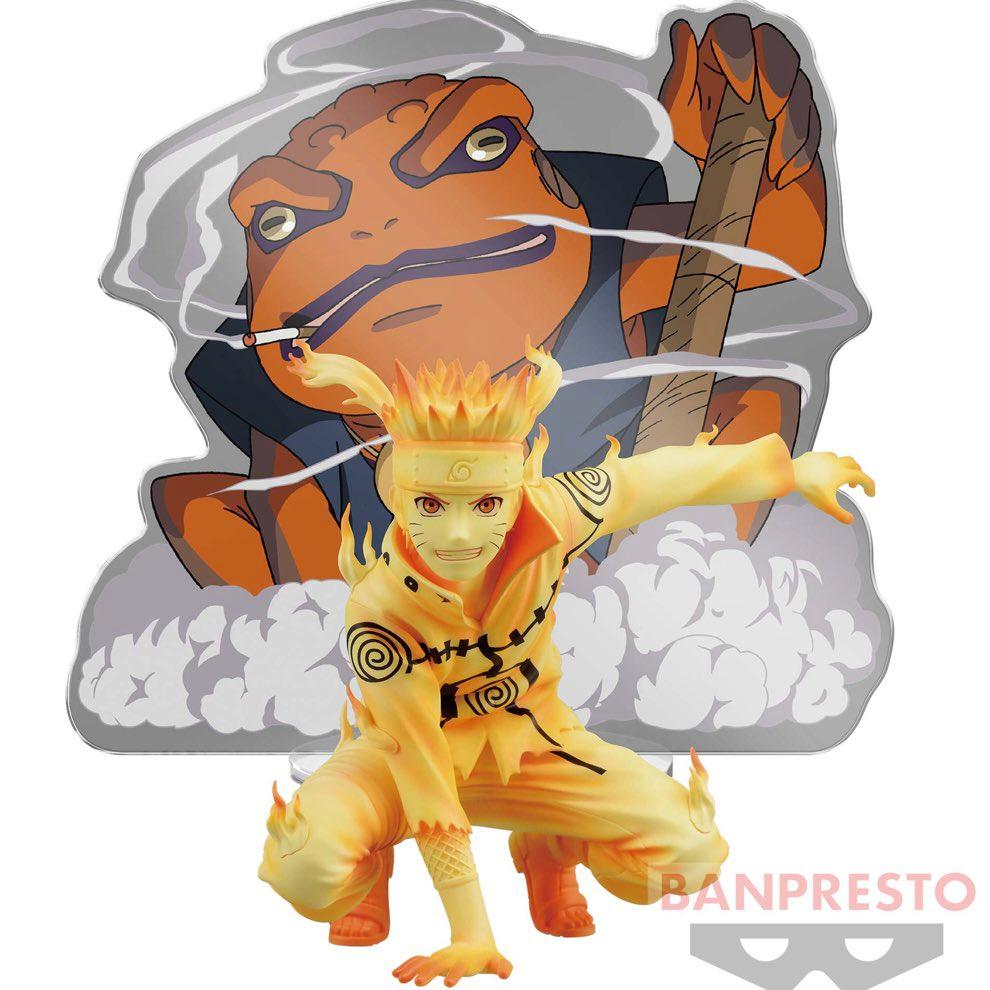 [那模好玩] 現貨 日版 火影忍者 疾風傳 PANEL SPECTACLE 新的三足鼎立 漩渦鳴人 蛤蟆 通靈獸 景品-細節圖3