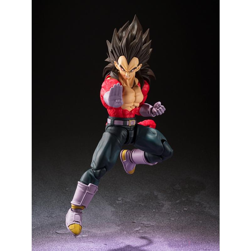 [那模好玩] 現貨 日版 SHF 七龍珠GT 超級賽亞人4  貝吉塔  達爾 可動公仔 超4 超四-細節圖4