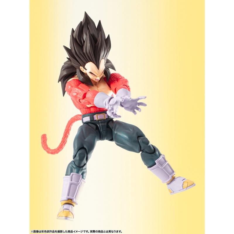 [那模好玩] 現貨 日版 SHF 七龍珠GT 超級賽亞人4  貝吉塔  達爾 可動公仔 超4 超四-細節圖6