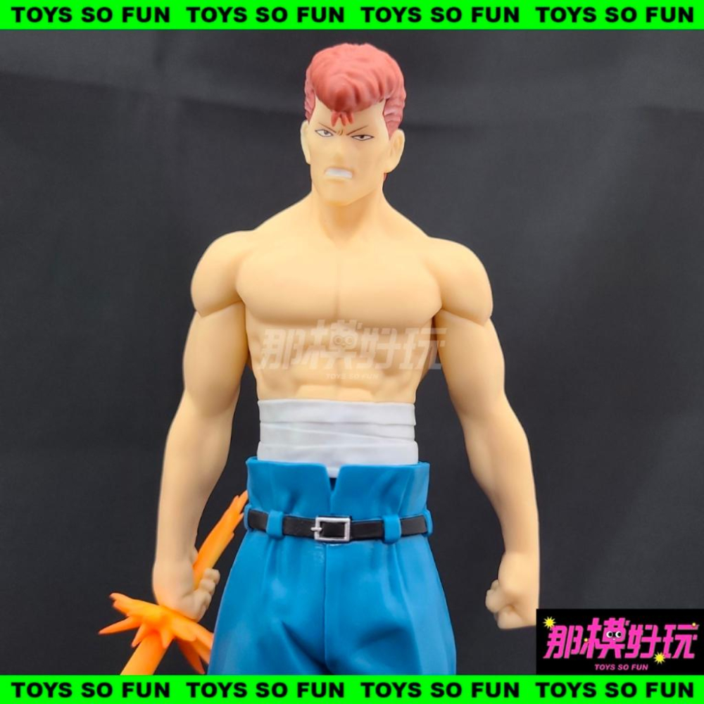 [那模好玩] 現貨 代理版 BANPRESTO 幽遊白書 DXF 桑原和真 30周年紀念 靈劍 公仔 景品-細節圖2