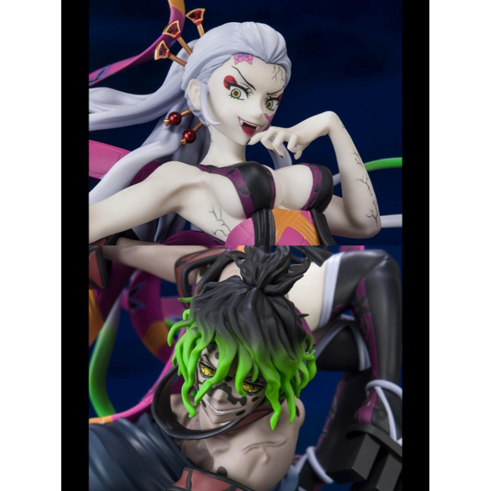 [那模好玩] 現貨 代理版 Figuarts ZERO 鬼滅之刃 堕姫 & 妓夫太郎 上弦之陸 遊郭篇-細節圖2