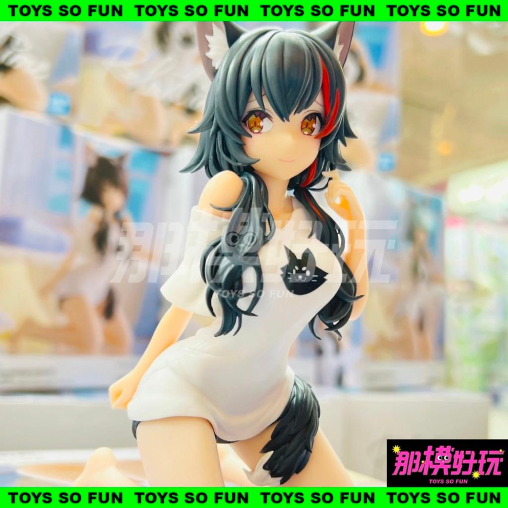 [那模好玩] 現貨 日版 Hololive IF Relax time 大神澪 休息時光 狼媽 大神ミオ 景品 公仔-細節圖2