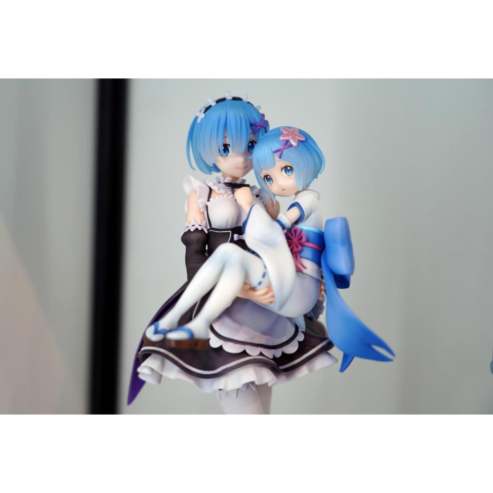 [那模好玩]  代理版 GSC SEGA Re:從零開始的異世界生活 雷姆 & 幼年雷姆 模型 公仔 0319結單-細節圖2