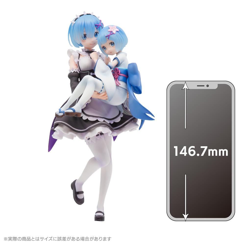 [那模好玩]  代理版 GSC SEGA Re:從零開始的異世界生活 雷姆 & 幼年雷姆 模型 公仔 0319結單-細節圖3