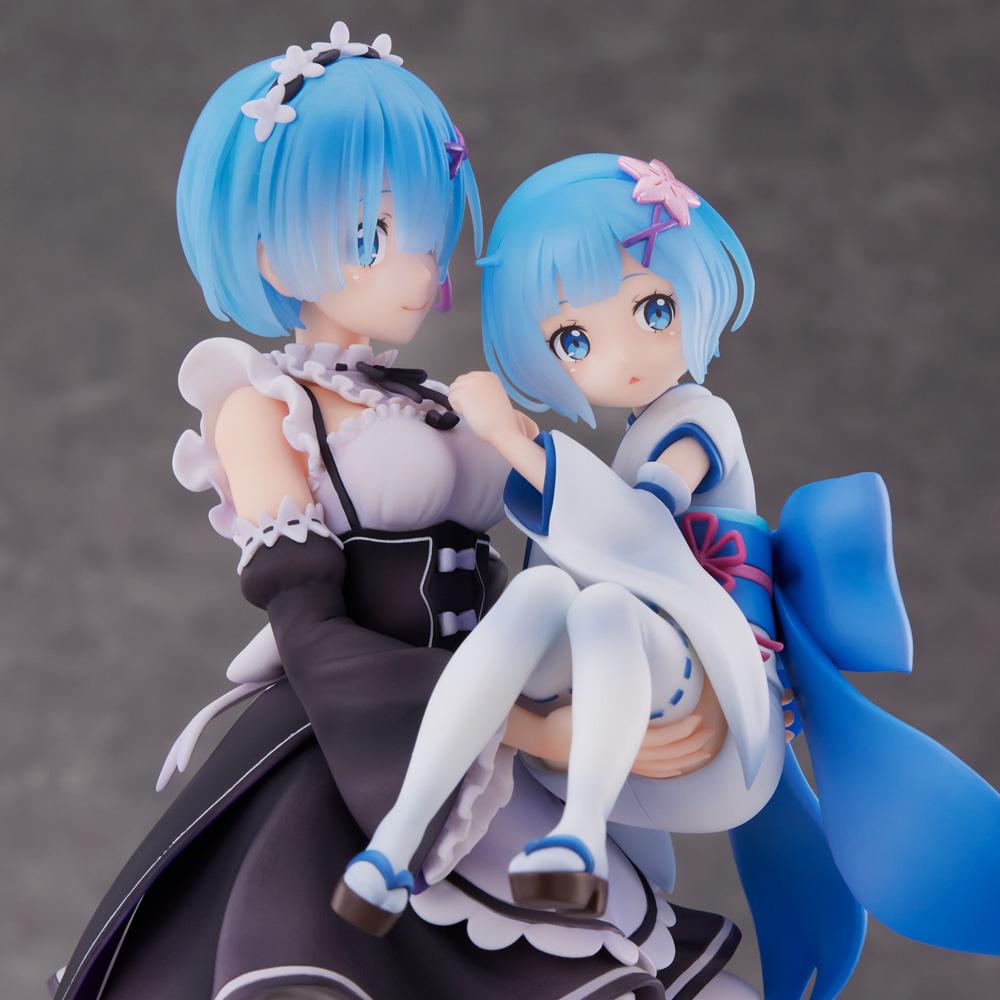 [那模好玩]  代理版 GSC SEGA Re:從零開始的異世界生活 雷姆 & 幼年雷姆 模型 公仔 0319結單-細節圖4