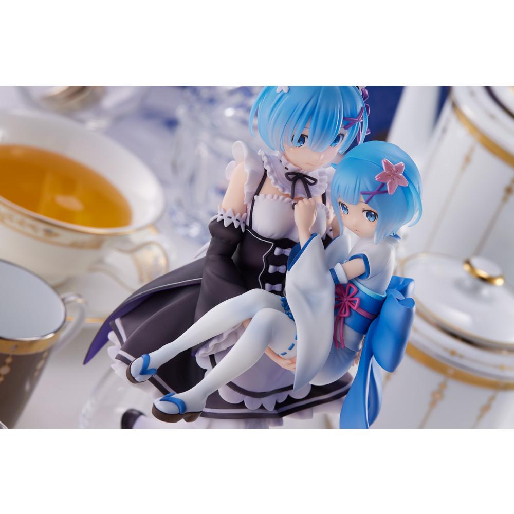 [那模好玩]  代理版 GSC SEGA Re:從零開始的異世界生活 雷姆 & 幼年雷姆 模型 公仔 0319結單-細節圖6