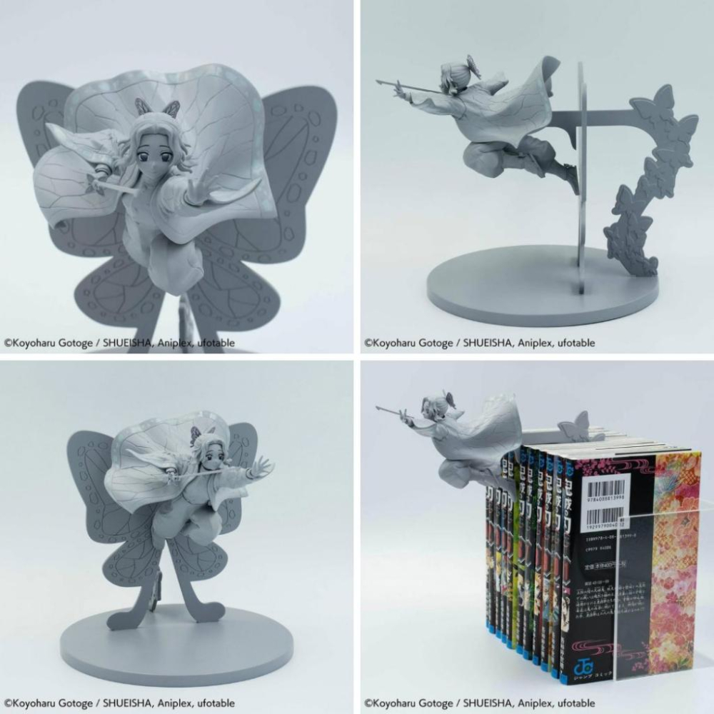 [那模好玩]  現貨 TAITO 鬼滅之刃 胡蝶忍 蝴蝶忍 蟲柱 書籤 造型書籤 公仔 景品 10cm-細節圖2