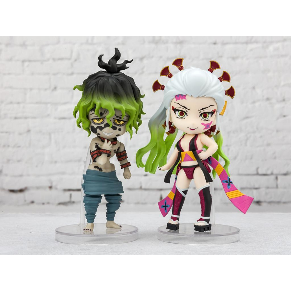 [那模好玩] 現貨 代理版 Figuarts mini 鬼滅之刃 墮姫 妓夫太郎 遊郭篇 上弦之陸-細節圖2