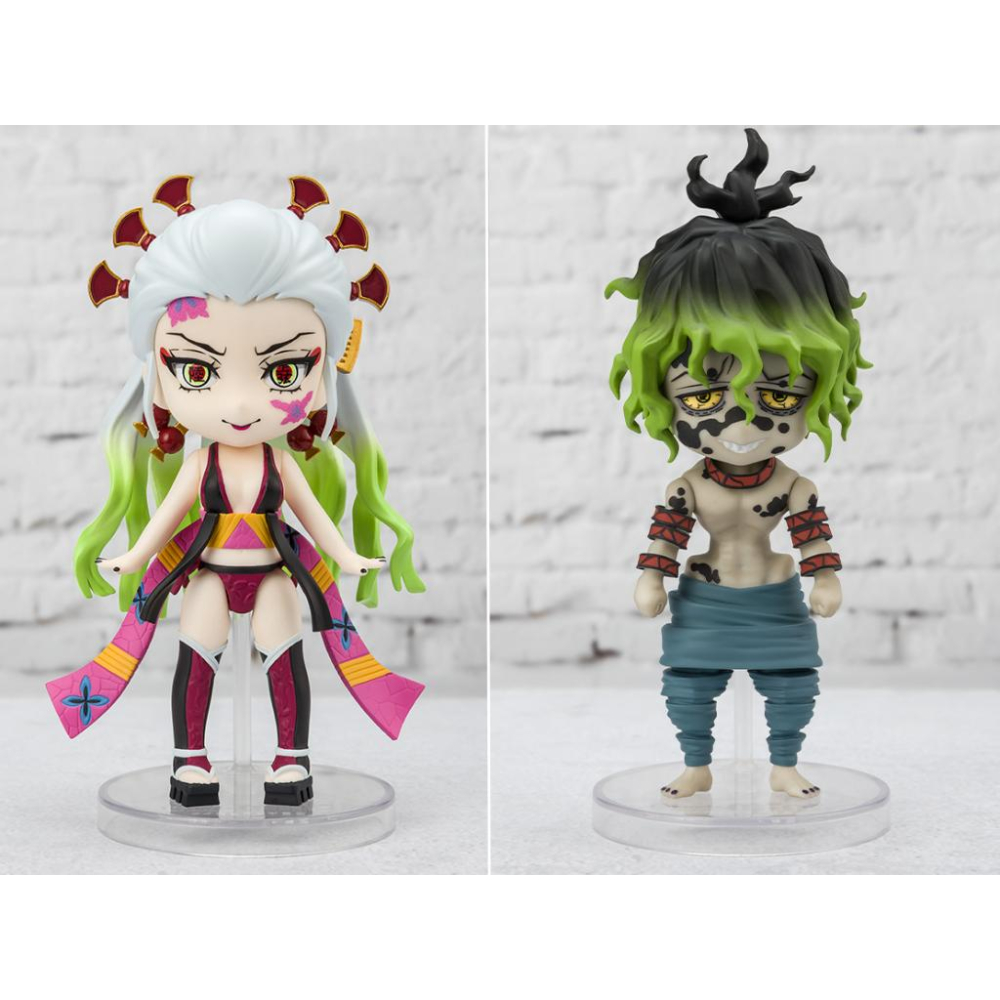 [那模好玩] 現貨 代理版 Figuarts mini 鬼滅之刃 墮姫 妓夫太郎 遊郭篇 上弦之陸-細節圖3