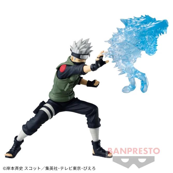 [那模好玩] 現貨 日版 火影忍者 EFFECTREME 旗木卡卡西 雷獸追牙 公仔 BANPRESTO 景品-細節圖3