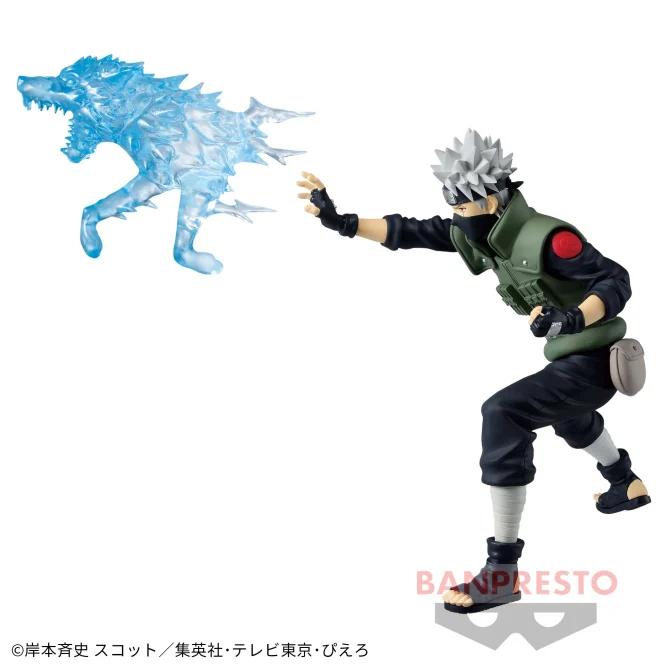 [那模好玩] 現貨 日版 火影忍者 EFFECTREME 旗木卡卡西 雷獸追牙 公仔 BANPRESTO 景品-細節圖4