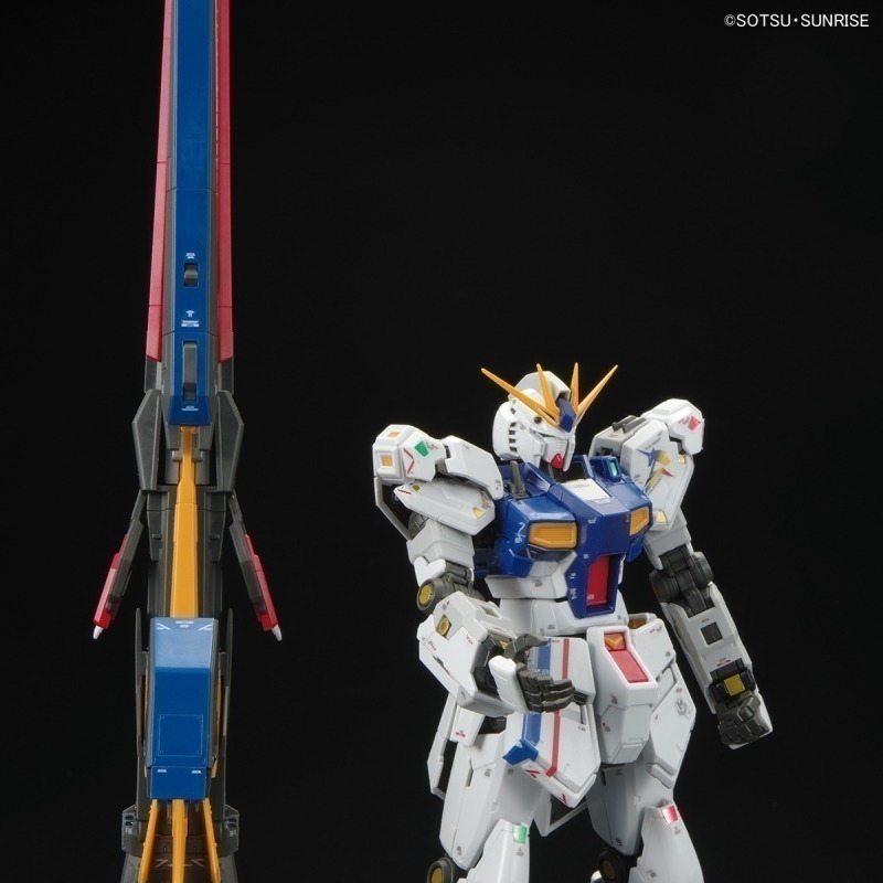 PB限定 福岡 鋼彈立像 RG 1/144 RX-93ff Nu鋼彈 V鋼彈 牛鋼 長程翼狀感應砲 阿姆羅 感應砲-細節圖9