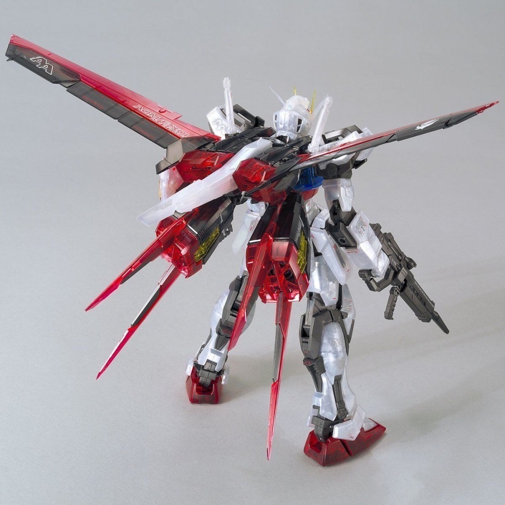 展場限定 鋼彈基地 萬代 鋼彈SEED MG 1/100 翔翼攻擊鋼彈 翔翼式 攻擊鋼彈 Strike 彩透版-細節圖4