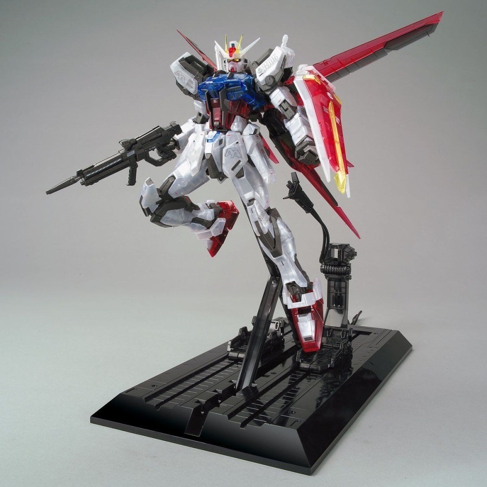展場限定 鋼彈基地 萬代 鋼彈SEED MG 1/100 翔翼攻擊鋼彈 翔翼式 攻擊鋼彈 Strike 彩透版-細節圖5
