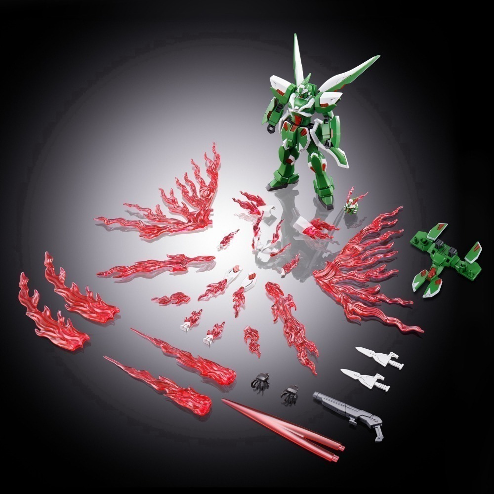PB限定 萬代 海盜鋼彈GHOST HG HGUC 1/144 幽靈鋼彈 鬼魂鋼彈 蜃氣樓鳥 幽靈光 光之翼-細節圖10