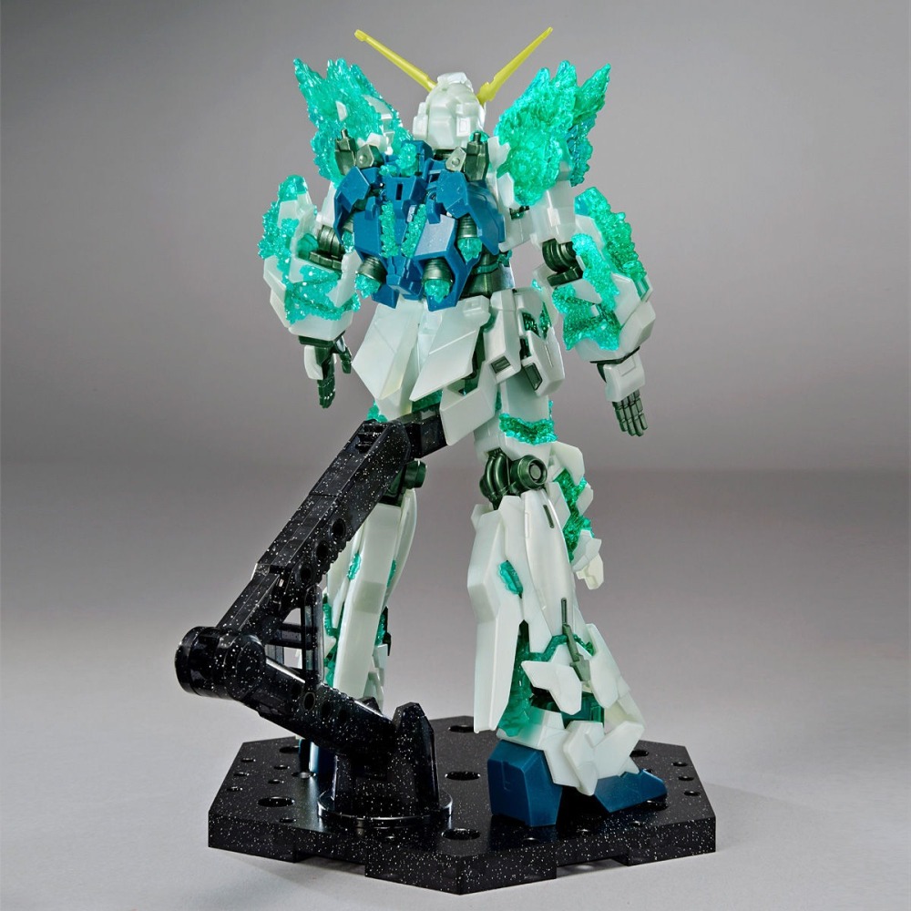 展場限定 萬代 鋼彈UC HG HGUC 1/144 結晶獨角獸 獨角獸鋼彈 獨角獸 光之結晶體 RX-0-細節圖4