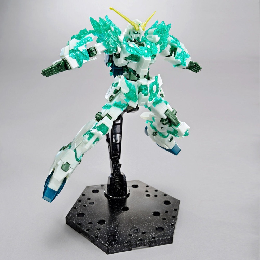 展場限定 萬代 鋼彈UC HG HGUC 1/144 結晶獨角獸 獨角獸鋼彈 獨角獸 光之結晶體 RX-0-細節圖6