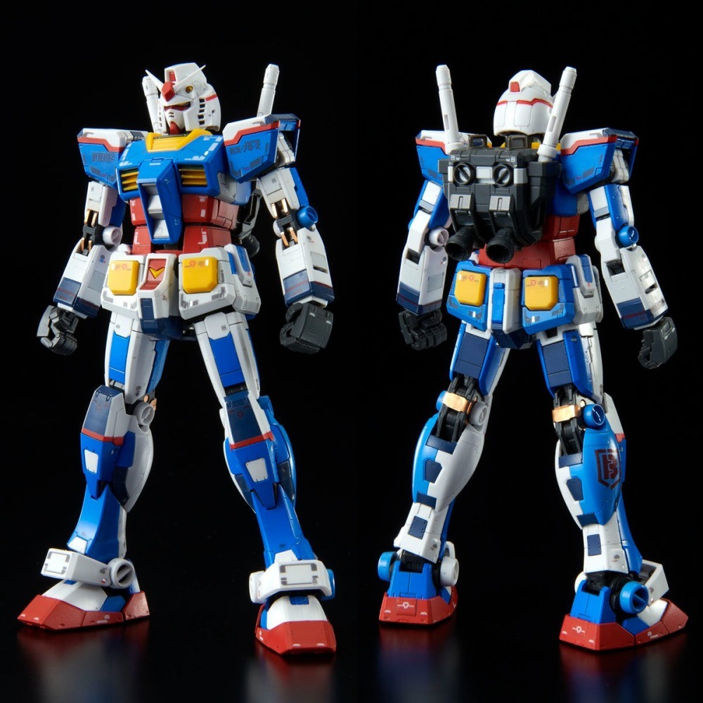 PB限定 萬代 鋼彈創鬥者 RG 1/144 RX-78-2 RX-78 初代鋼彈 初鋼 鋼彈 布萊特隊 特裝型-細節圖2