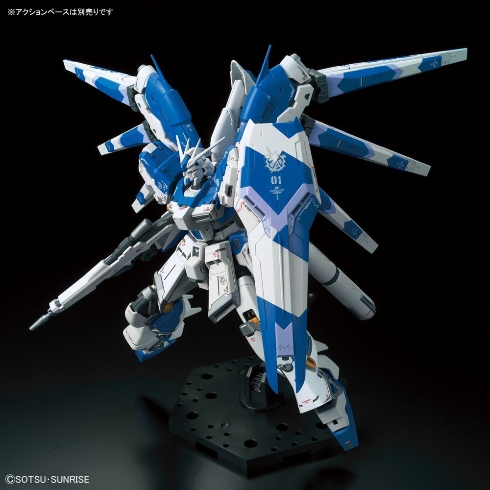 套組合售 萬代 鋼彈UC RG 1/144 RX-93 Hi-Nu鋼彈 MEGA炮 MEGA砲 火箭巨砲 海牛-細節圖8