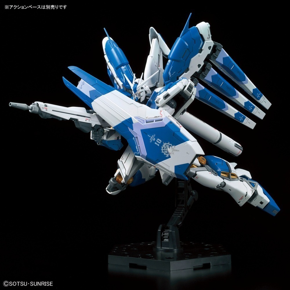 套組合售 萬代 鋼彈UC RG 1/144 RX-93 Hi-Nu鋼彈 MEGA炮 MEGA砲 火箭巨砲 海牛-細節圖11