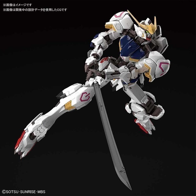套組合售 萬代 鐵血的孤兒 MG 1/100 獵魔鋼彈 擴充零件組 擴充包 配件包 第4型態 第6型態-細節圖8
