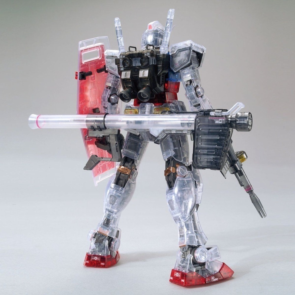 展場限定 鋼彈基地 萬代 鋼彈UC MG 1/100 初鋼3.0 鋼彈 初代鋼彈 RX-78-2 RX-78 彩透版-細節圖4