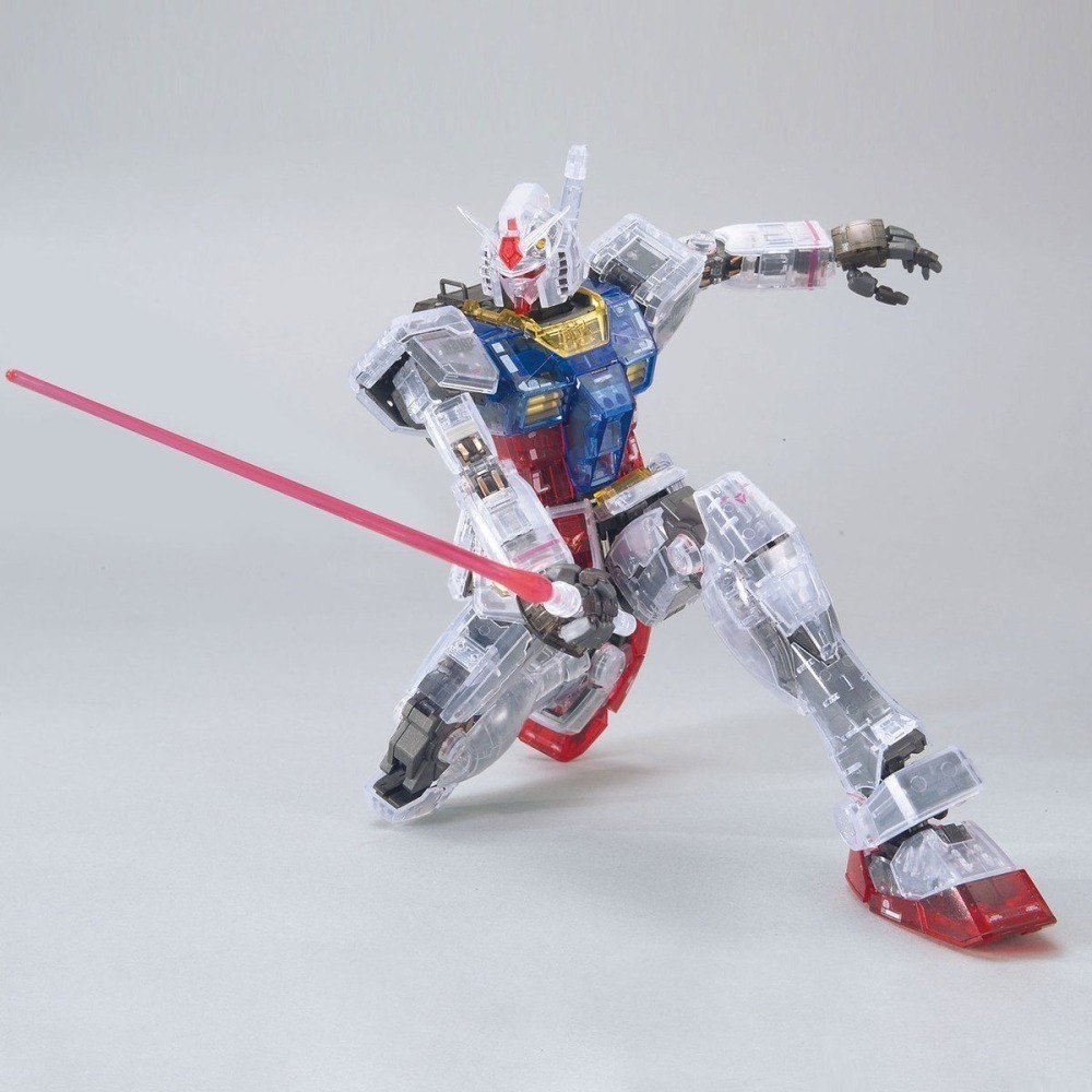 展場限定 鋼彈基地 萬代 鋼彈UC MG 1/100 初鋼3.0 鋼彈 初代鋼彈 RX-78-2 RX-78 彩透版-細節圖6