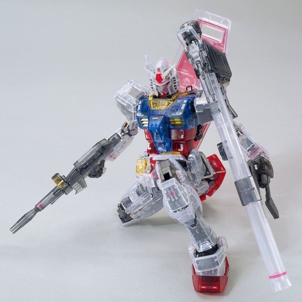 展場限定 鋼彈基地 萬代 鋼彈UC MG 1/100 初鋼3.0 鋼彈 初代鋼彈 RX-78-2 RX-78 彩透版-細節圖7