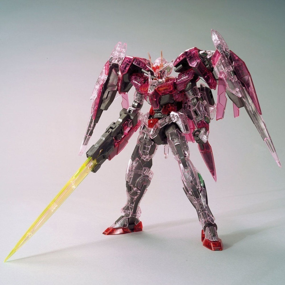展場限定 鋼彈基地 萬代 鋼彈OO MG 1/100 OO-RAISER TRANS-AM OOR 00R 彩透版-細節圖4