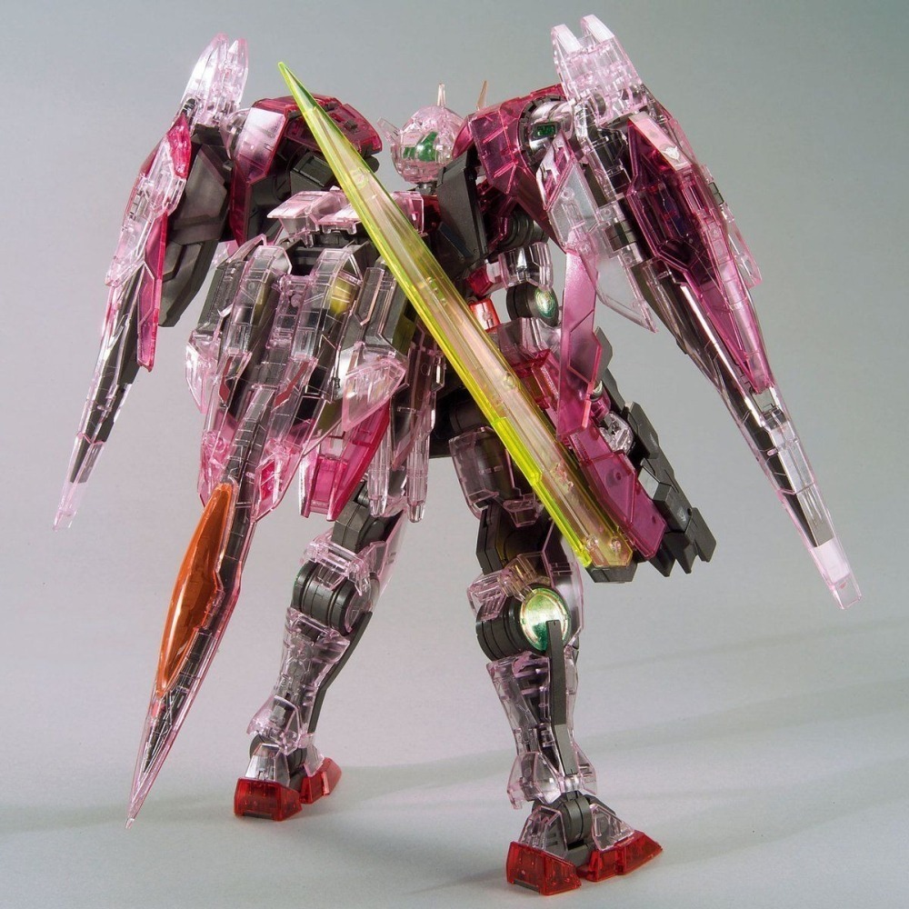 展場限定 鋼彈基地 萬代 鋼彈OO MG 1/100 OO-RAISER TRANS-AM OOR 00R 彩透版-細節圖5