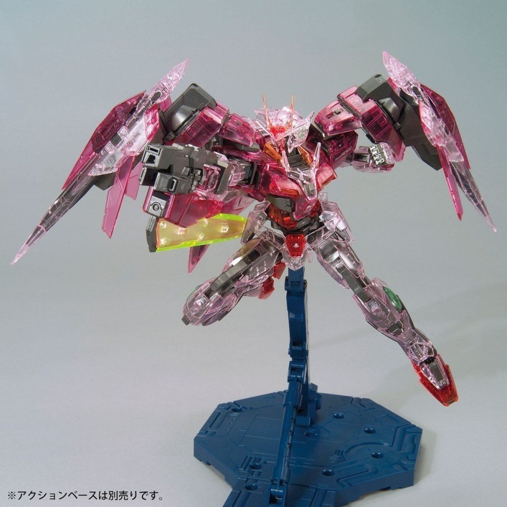 展場限定 鋼彈基地 萬代 鋼彈OO MG 1/100 OO-RAISER TRANS-AM OOR 00R 彩透版-細節圖7