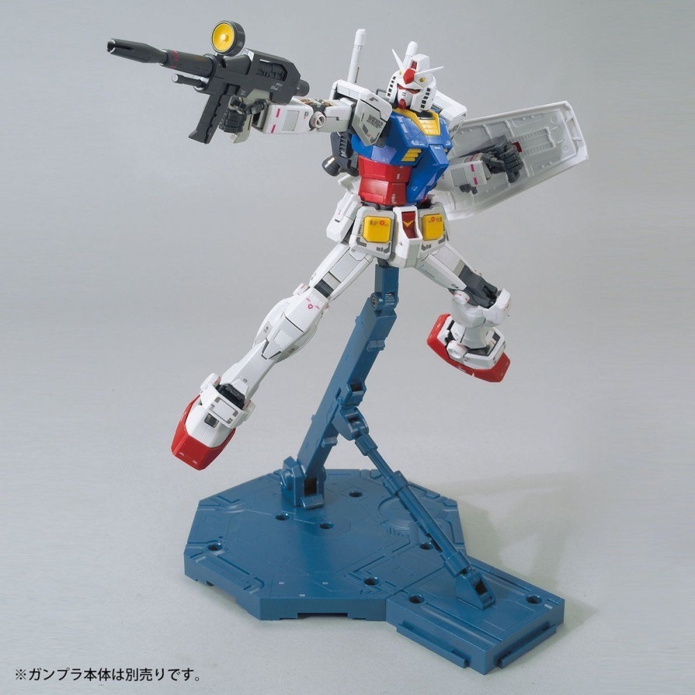 展場限定 萬代 鋼彈模型 MG RG HG 1/100 ACTION BASE 1 基地配色 台場配色 通用支架 腳架-細節圖4