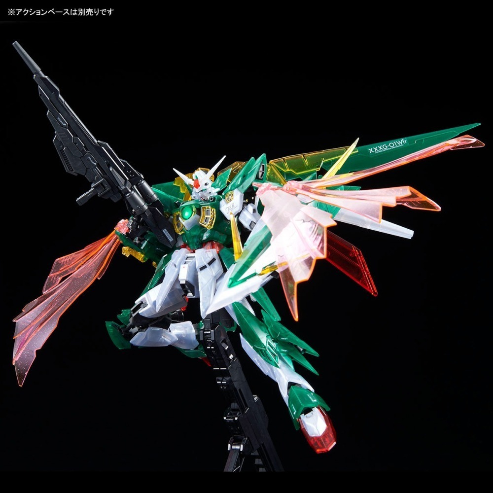 展場限定 萬代 鋼彈創鬥者 MG 1/100 重生鳳凰 新生鳳凰 飛翼鳳凰 鳳凰鋼彈 飛翼鋼彈 彩透版 Fenice-細節圖5