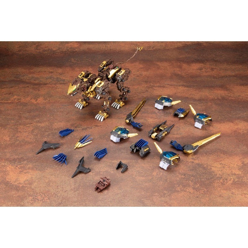 壽屋 HMM 053 1/72 機獸新世紀 洛伊德 零式長牙獅 X 長牙獅 零式 EZ-054 暗黑獸王-細節圖11