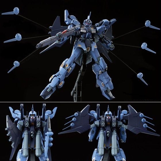 PB限定 萬代 鋼彈UC HG HGUC 1/144 死亡騎士 蒼白騎士灰騎士 HADES TODESRITTER-細節圖8