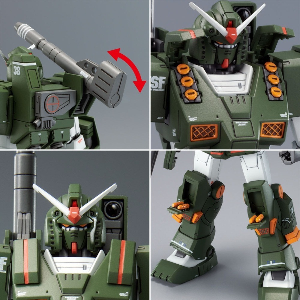 PB限定 萬代 鋼彈GTO The Origin HG 1/144 全裝甲型鋼彈 全裝甲鋼彈 全裝備鋼彈 FA-78-細節圖10