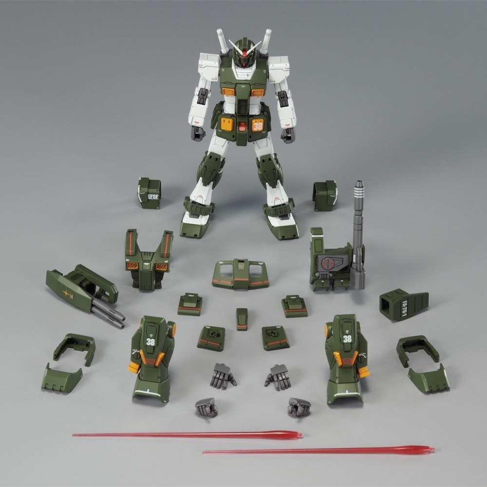 PB限定 萬代 鋼彈GTO The Origin HG 1/144 全裝甲型鋼彈 全裝甲鋼彈 全裝備鋼彈 FA-78-細節圖11