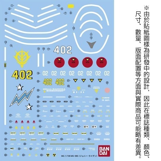 PB限定 萬代 鋼彈UC MG 1/100 王牌機 紅薩克 真紅閃電 紅色閃電 強尼萊登 強尼萊汀 S型薩克-細節圖9