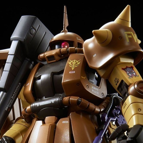 PB限定 萬代 鋼彈UC MG 1/100 王牌機 薩克 高機動薩克 高機動型薩克 正也 中川 Zaku-細節圖2