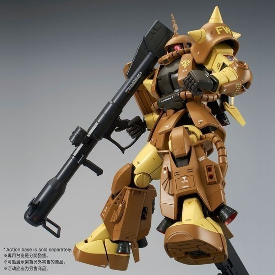 PB限定 萬代 鋼彈UC MG 1/100 王牌機 薩克 高機動薩克 高機動型薩克 正也 中川 Zaku-細節圖5