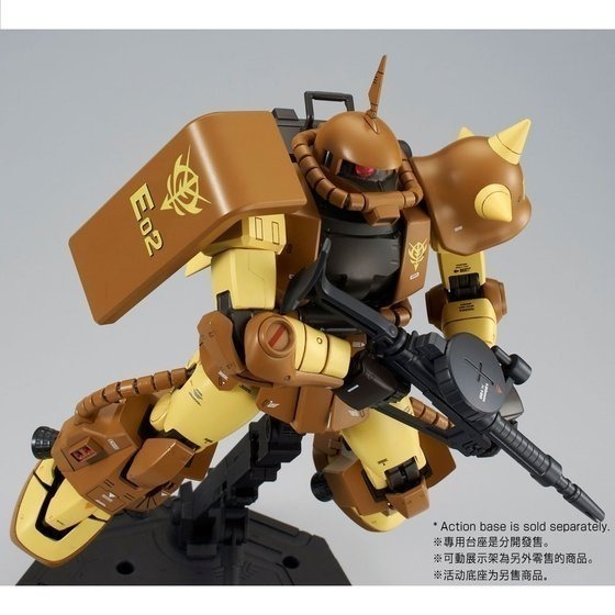 PB限定 萬代 鋼彈UC MG 1/100 王牌機 薩克 高機動薩克 高機動型薩克 正也 中川 Zaku-細節圖6