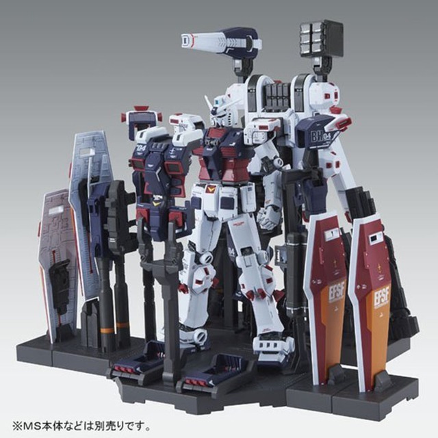 PB限定 萬代 雷霆宙域戰線 MG 1/100 全裝甲型鋼彈 全裝甲鋼彈 裝甲整備架 擴充套件 擴充包 FA-78-細節圖5