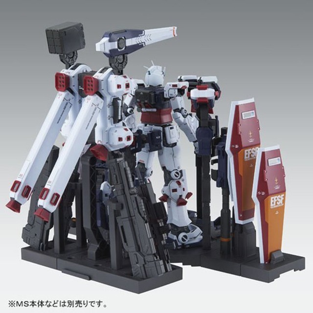PB限定 萬代 雷霆宙域戰線 MG 1/100 全裝甲型鋼彈 全裝甲鋼彈 裝甲整備架 擴充套件 擴充包 FA-78-細節圖6
