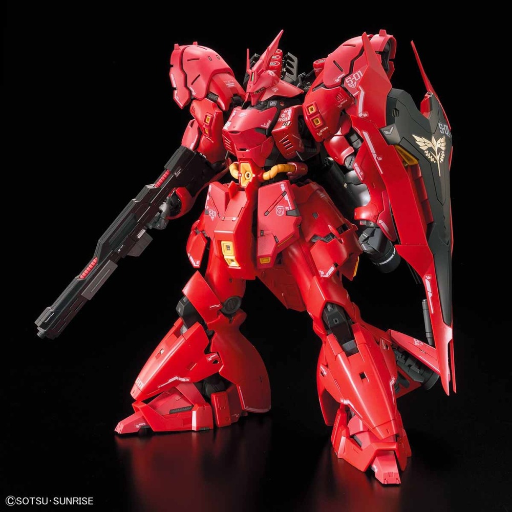 萬代 鋼彈UC 逆襲的夏亞 RG 1/144 29 沙薩比 沙撒比 SAZABI 紅色彗星 夏亞 卡斯巴爾 新吉翁-細節圖4