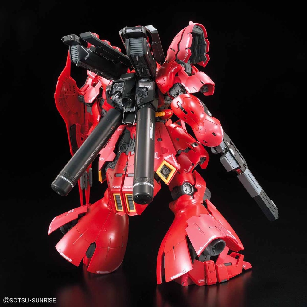 萬代 鋼彈UC 逆襲的夏亞 RG 1/144 29 沙薩比 沙撒比 SAZABI 紅色彗星 夏亞 卡斯巴爾 新吉翁-細節圖5